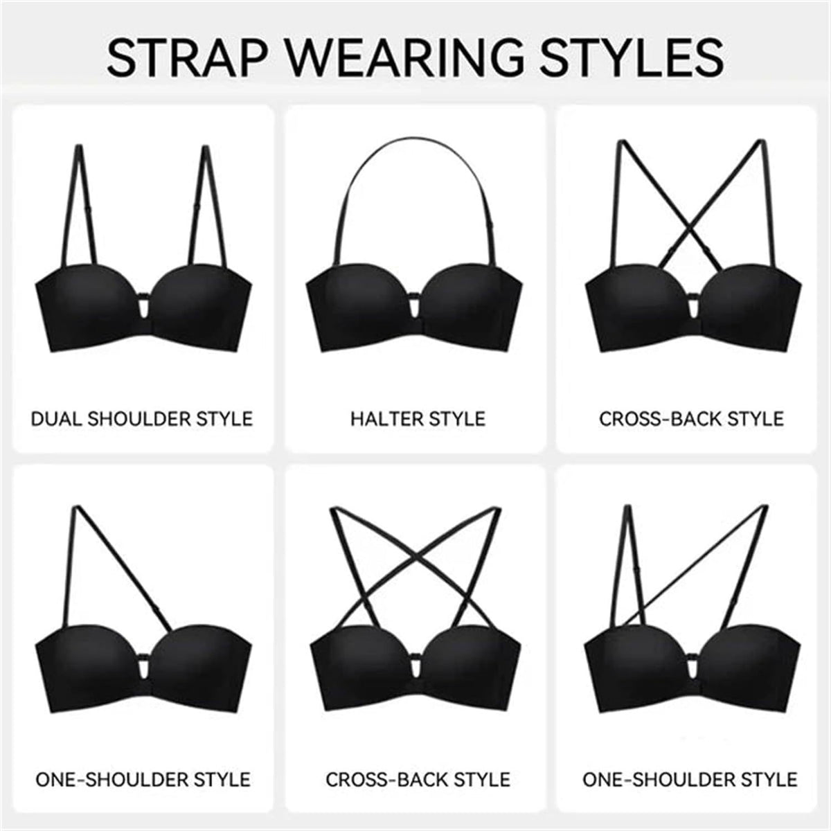 Versa Convertible Strapless Bra