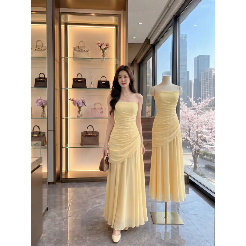 Grace One-Shoulder Column Gown