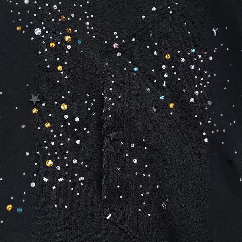 Crystal Zip-Up Hoodie