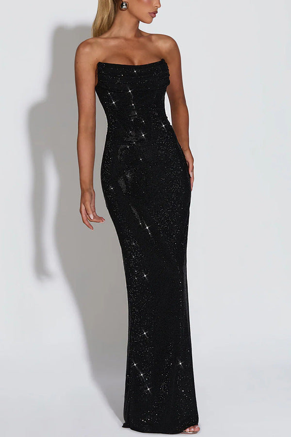 Lucienne Beaded Evening Gown