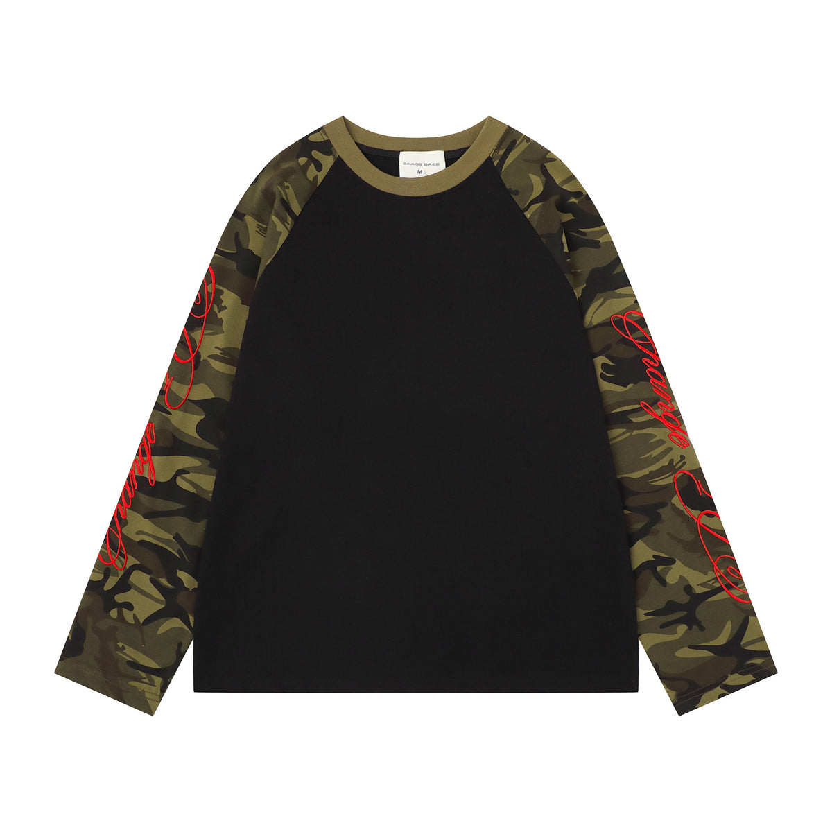 Heritage Embroidered Raglan Tee