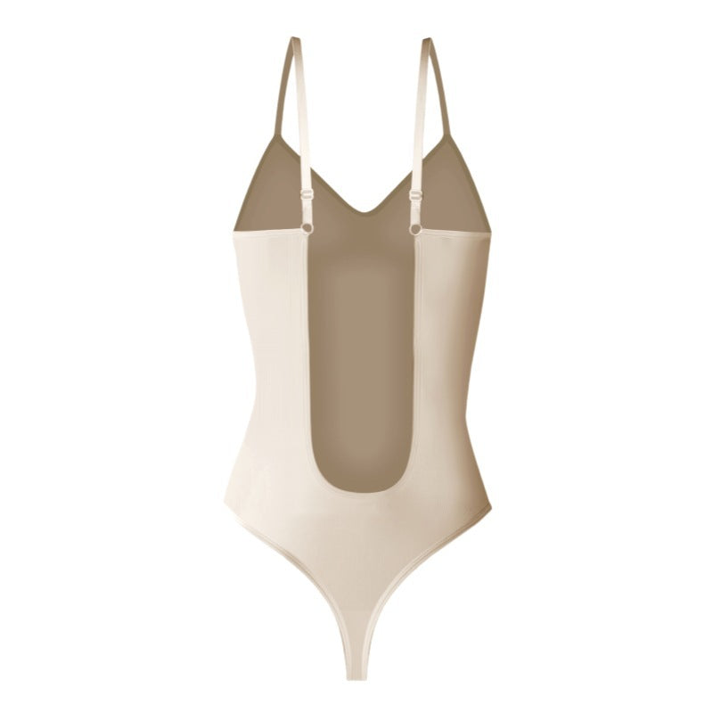 Seamless Low-Back Shaping Bodysuit