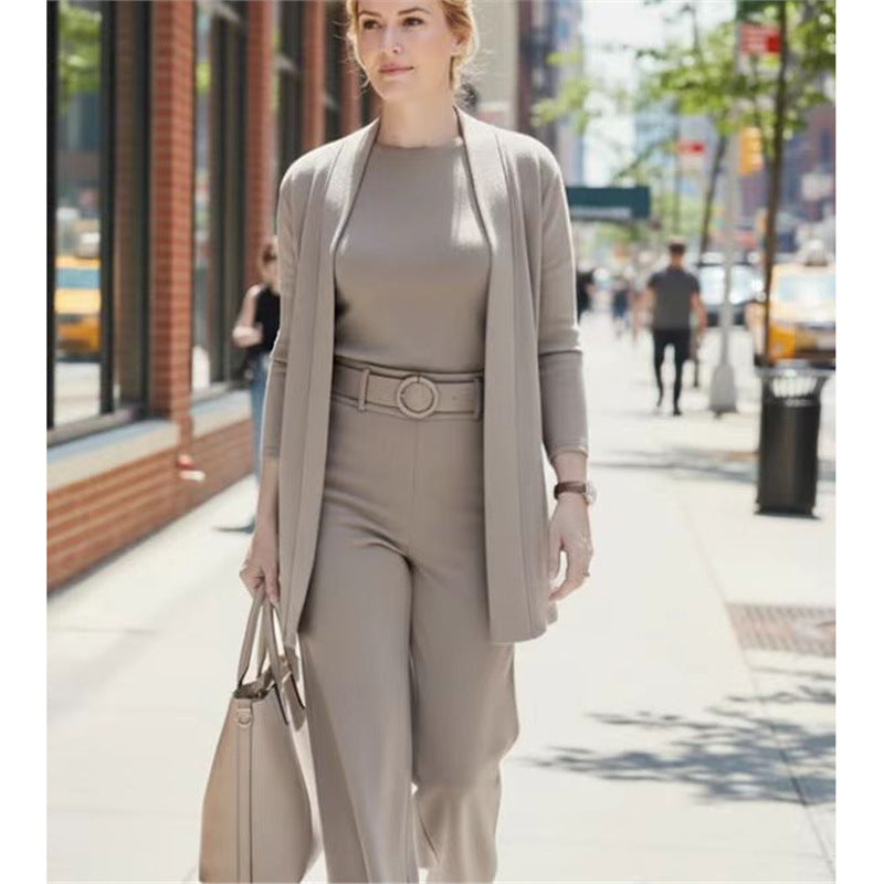 Monaco Three-Piece Knit Set