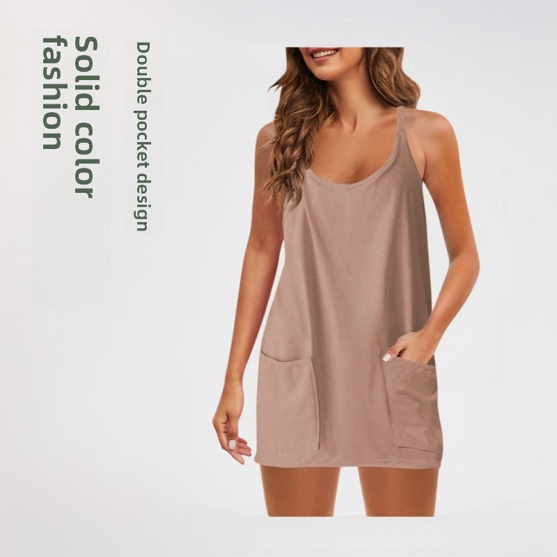 Easy Knit Pocket Dress