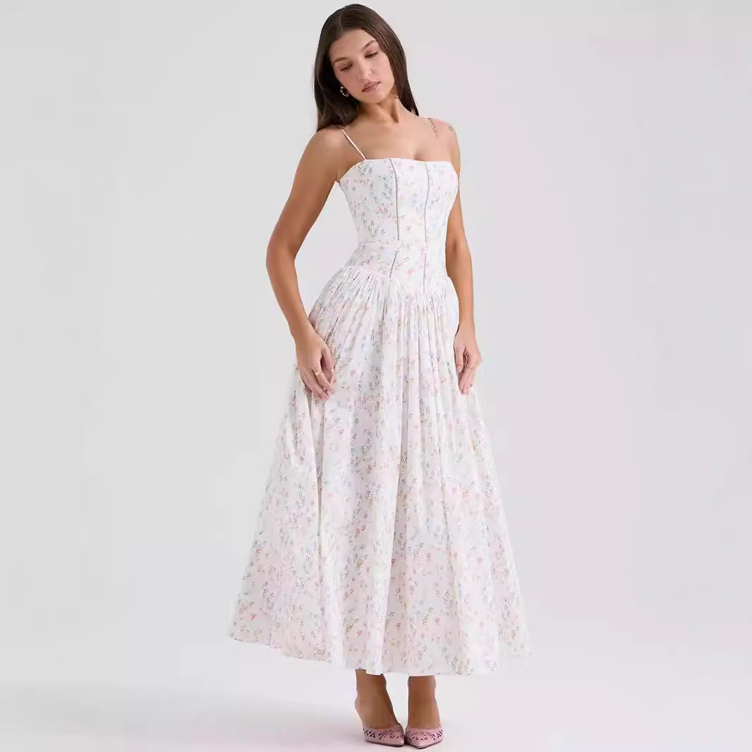 Provence Floral Slip Dress