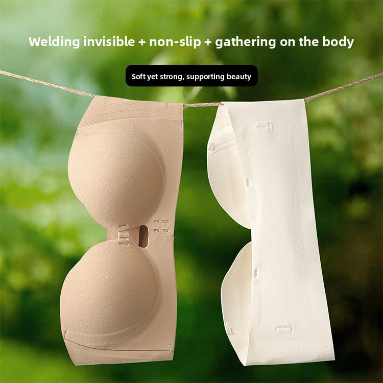 Clasp Strapless Push-Up Bra