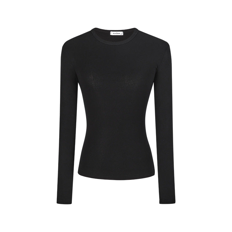 Essential Embroidered Long-Sleeve Tee