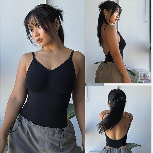 Seamless Low-Back Shaping Bodysuit