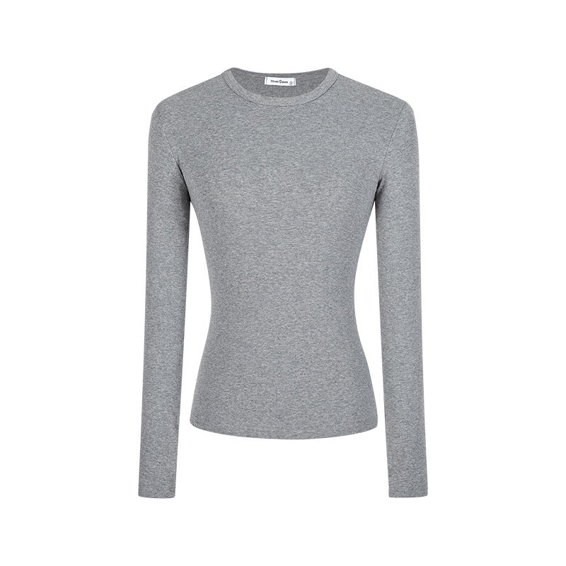 Essential Embroidered Long-Sleeve Tee
