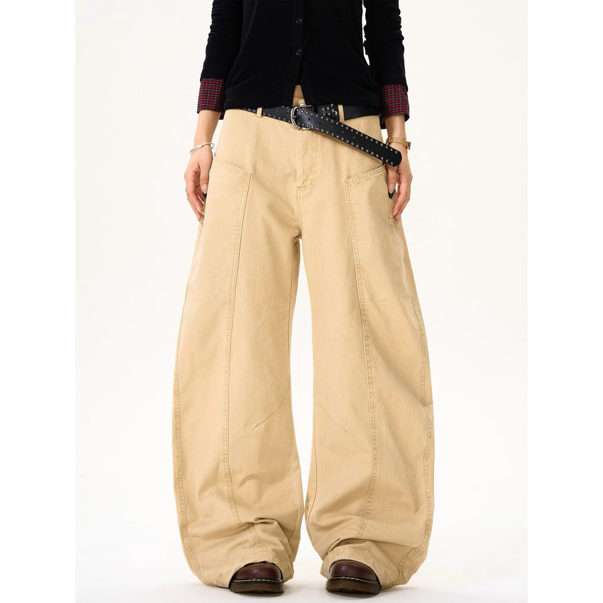 Atelier Deconstructed Wide-Leg Trousers