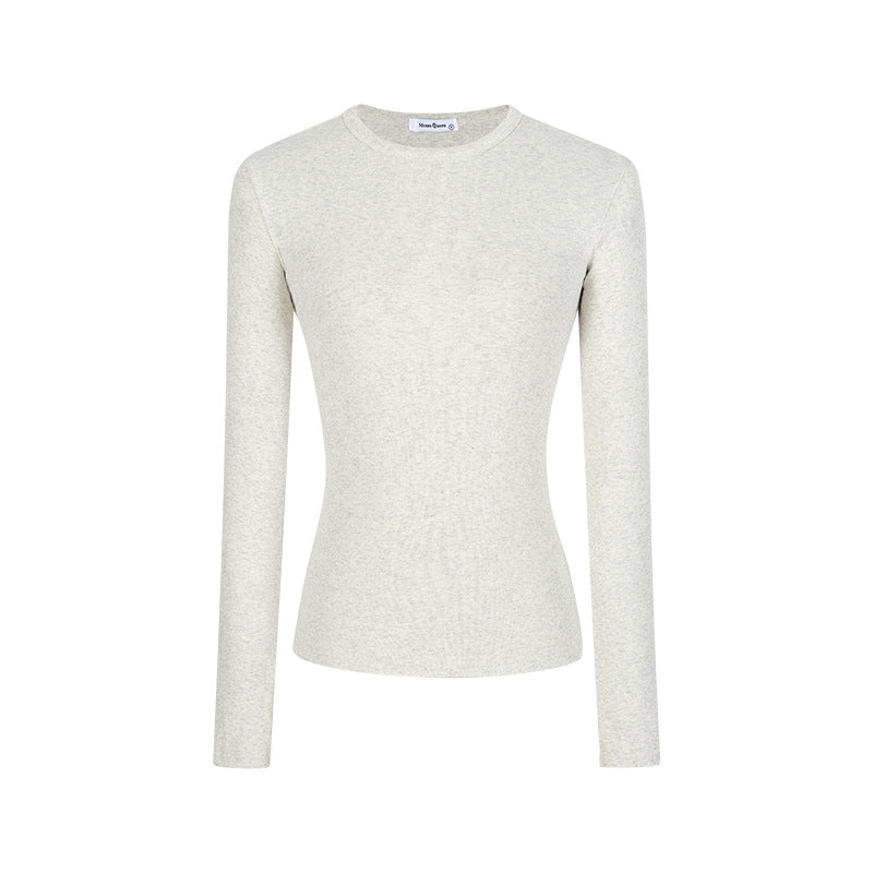 Essential Embroidered Long-Sleeve Tee