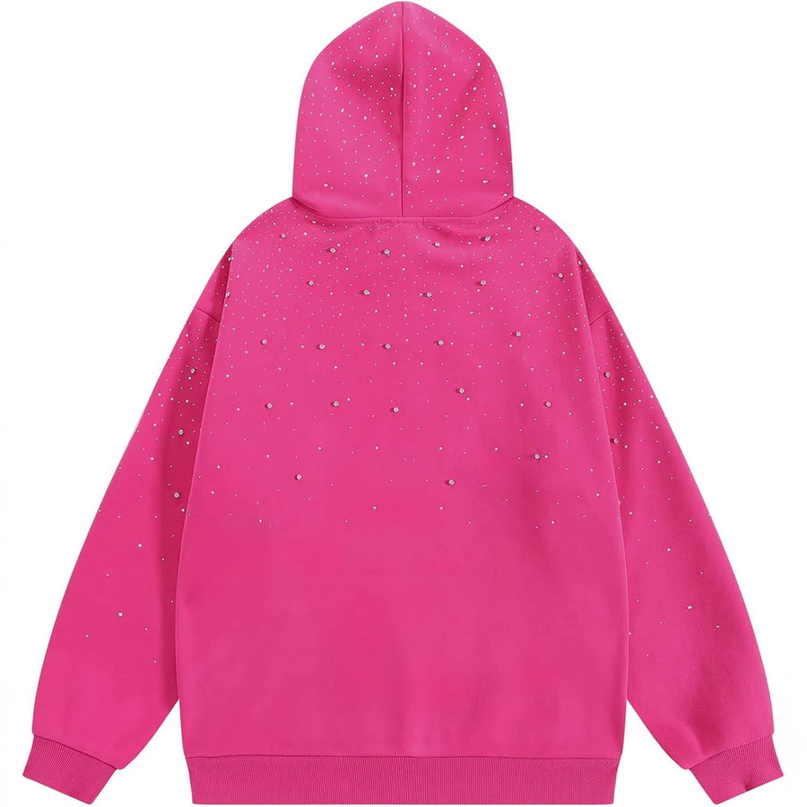 Pitaya Print Oversized Hoodie