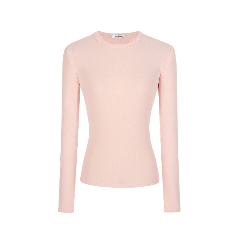 Essential Embroidered Long-Sleeve Tee