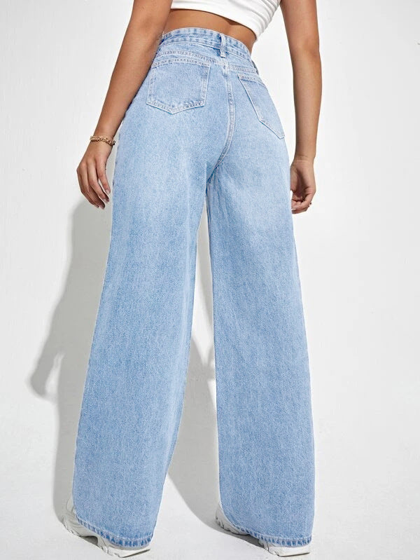 Rivière Relaxed Straight Jeans