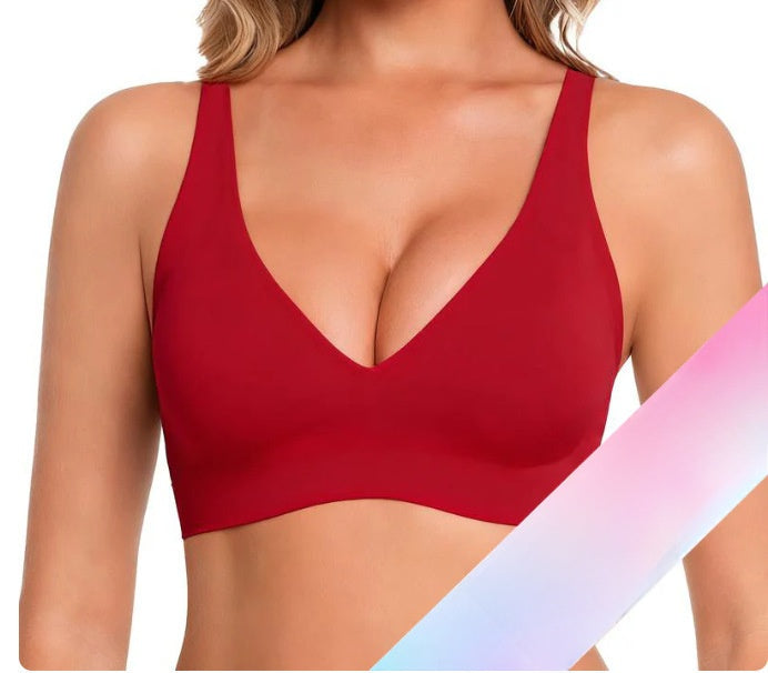 Velvet Seamless Push-Up Bra