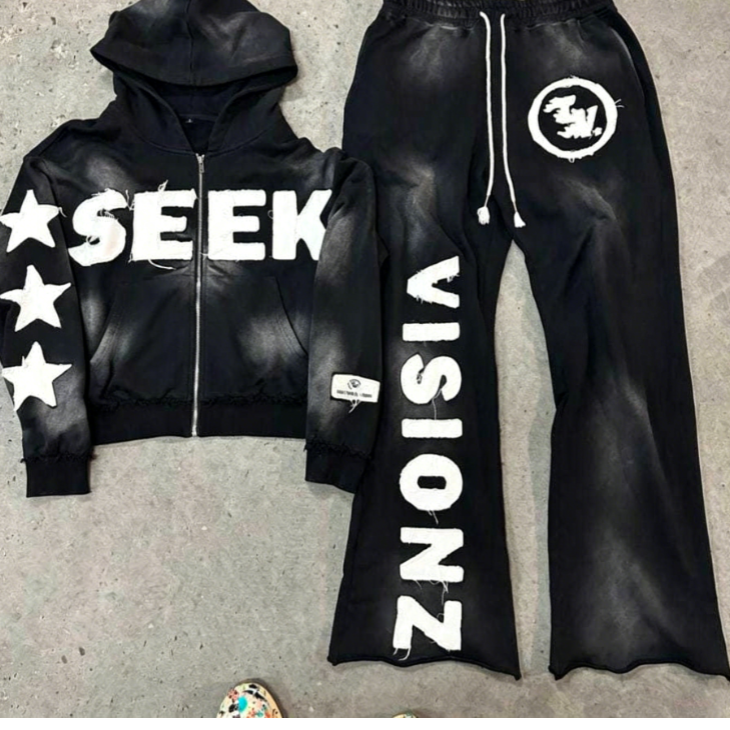 Varsity Hoodie & Jogger Set