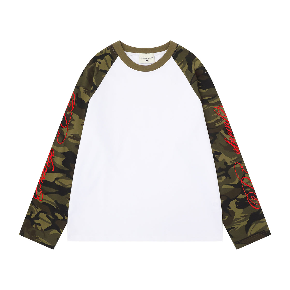 Heritage Embroidered Raglan Tee