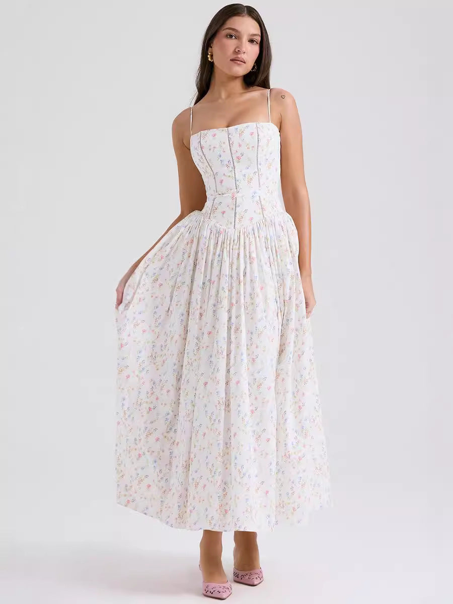 Provence Floral Slip Dress
