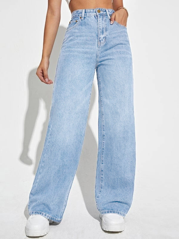 Rivière Relaxed Straight Jeans