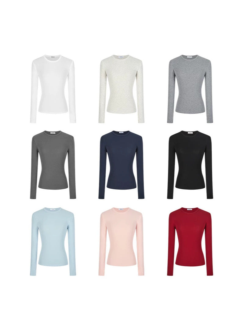 Essential Embroidered Long-Sleeve Tee