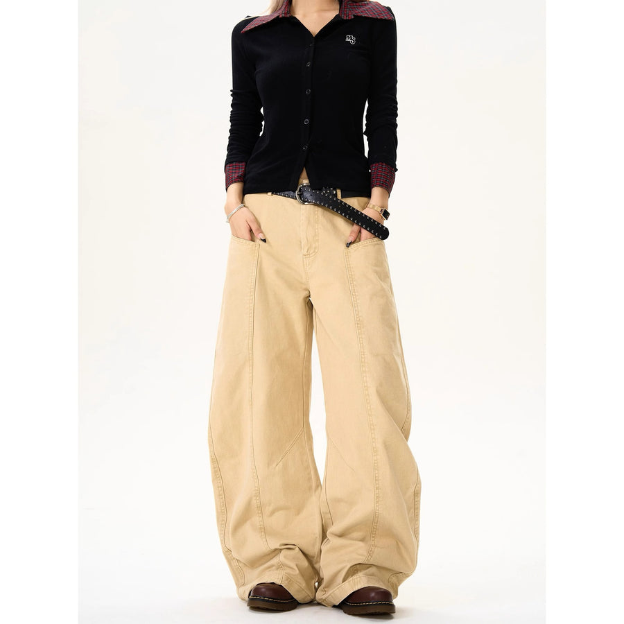 Atelier Deconstructed Wide-Leg Trousers