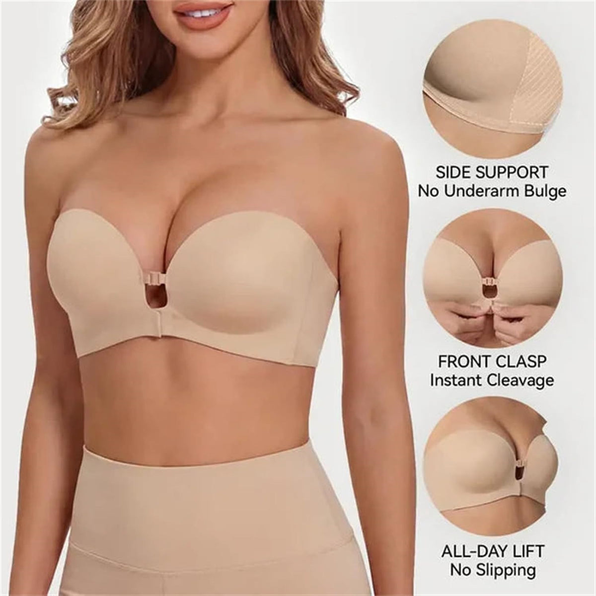 Versa Convertible Strapless Bra