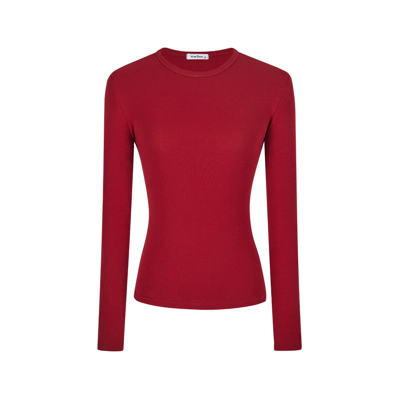 Essential Embroidered Long-Sleeve Tee