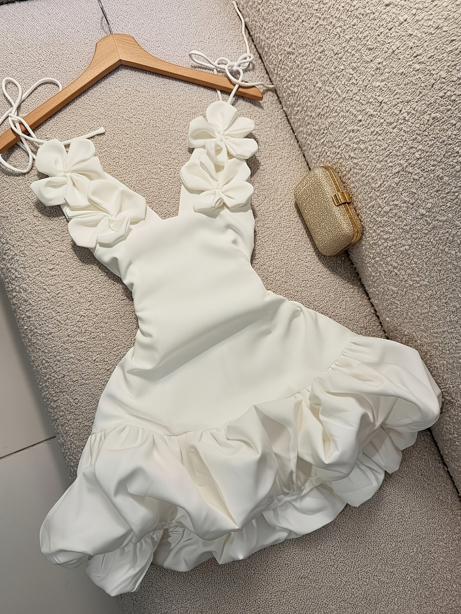 Portofino Floral Strap Dress