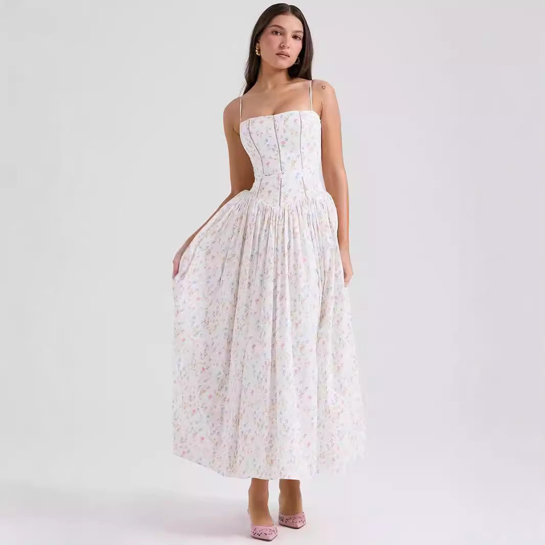Provence Floral Slip Dress