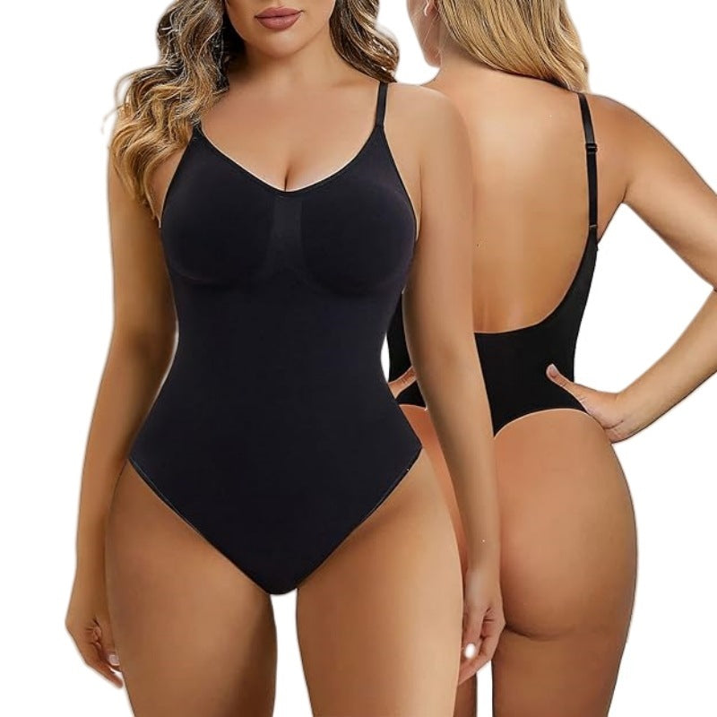 Seamless Low-Back Shaping Bodysuit