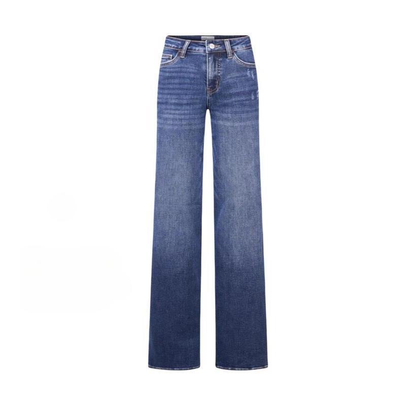 Brooklyn High-Waist Wide-Leg Jeans