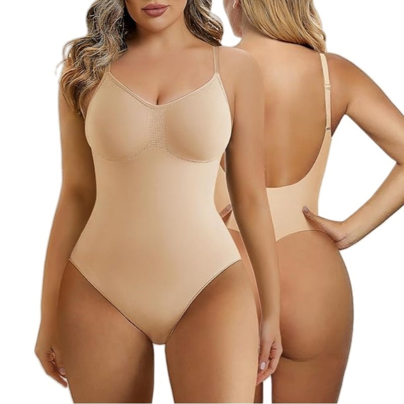 Seamless Low-Back Shaping Bodysuit
