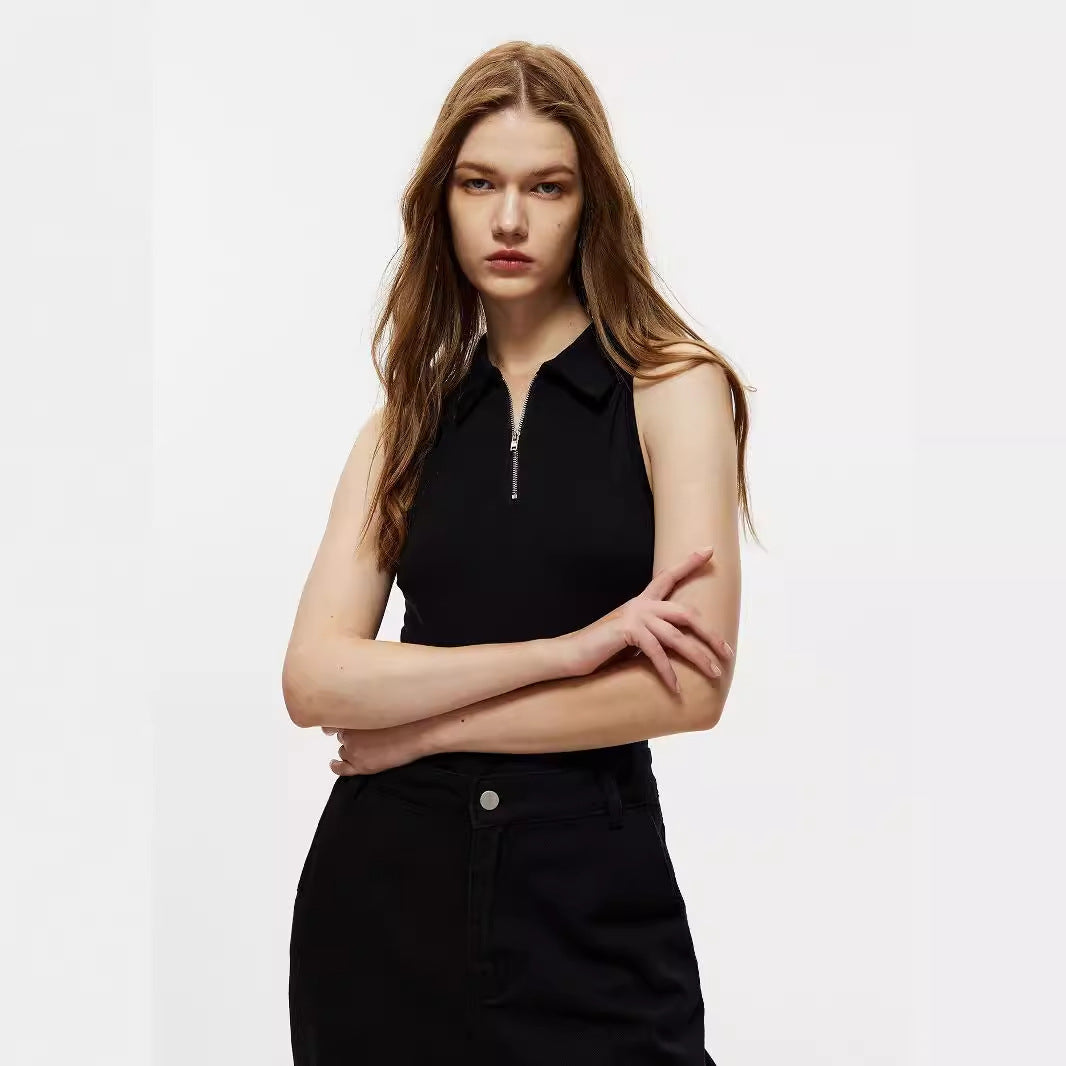 Mila Sleeveless Knit Jumpsuit