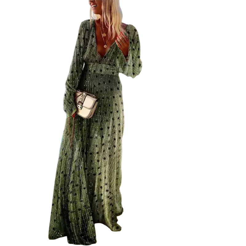 Selene Gradient Print Maxi Dress