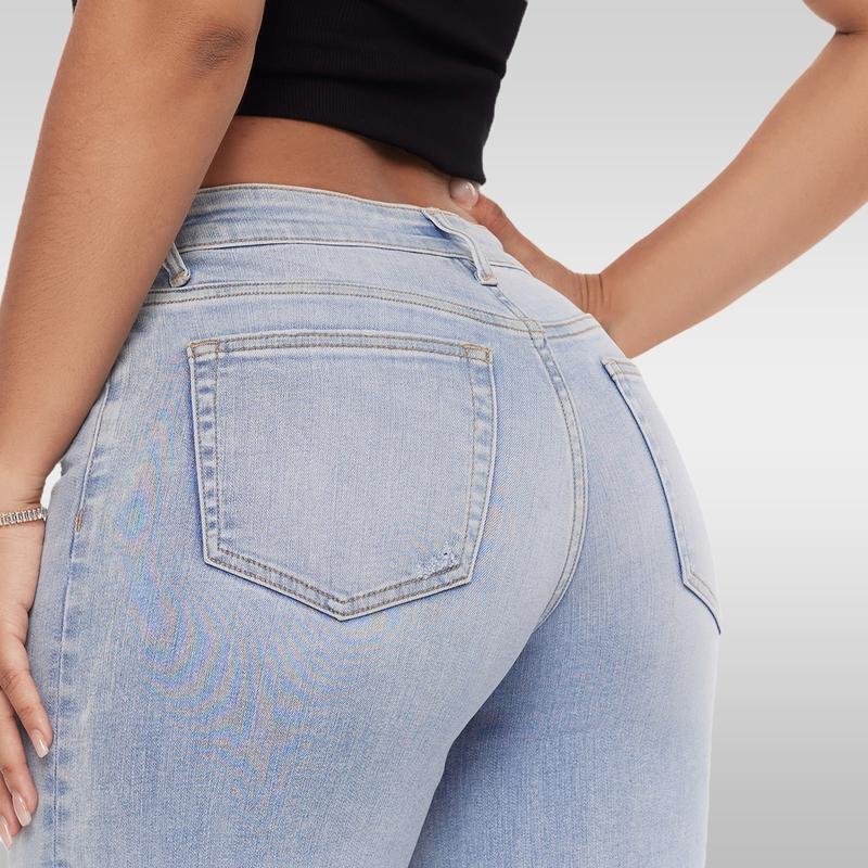Brooklyn High-Waist Wide-Leg Jeans