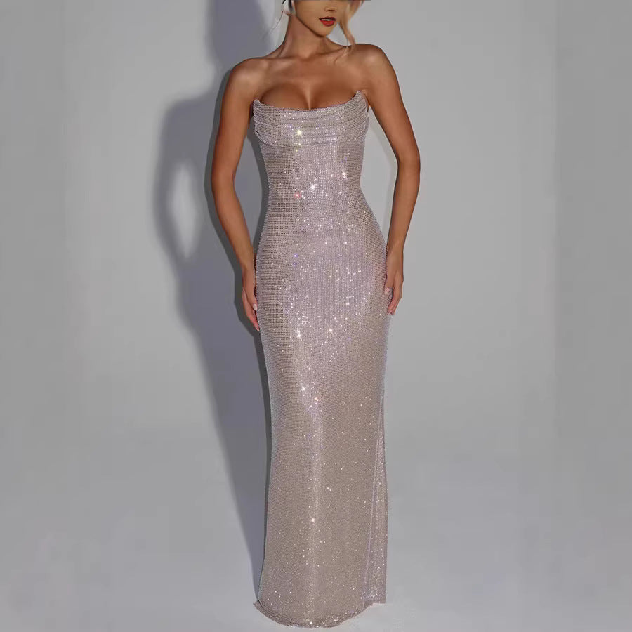 Lucienne Beaded Evening Gown