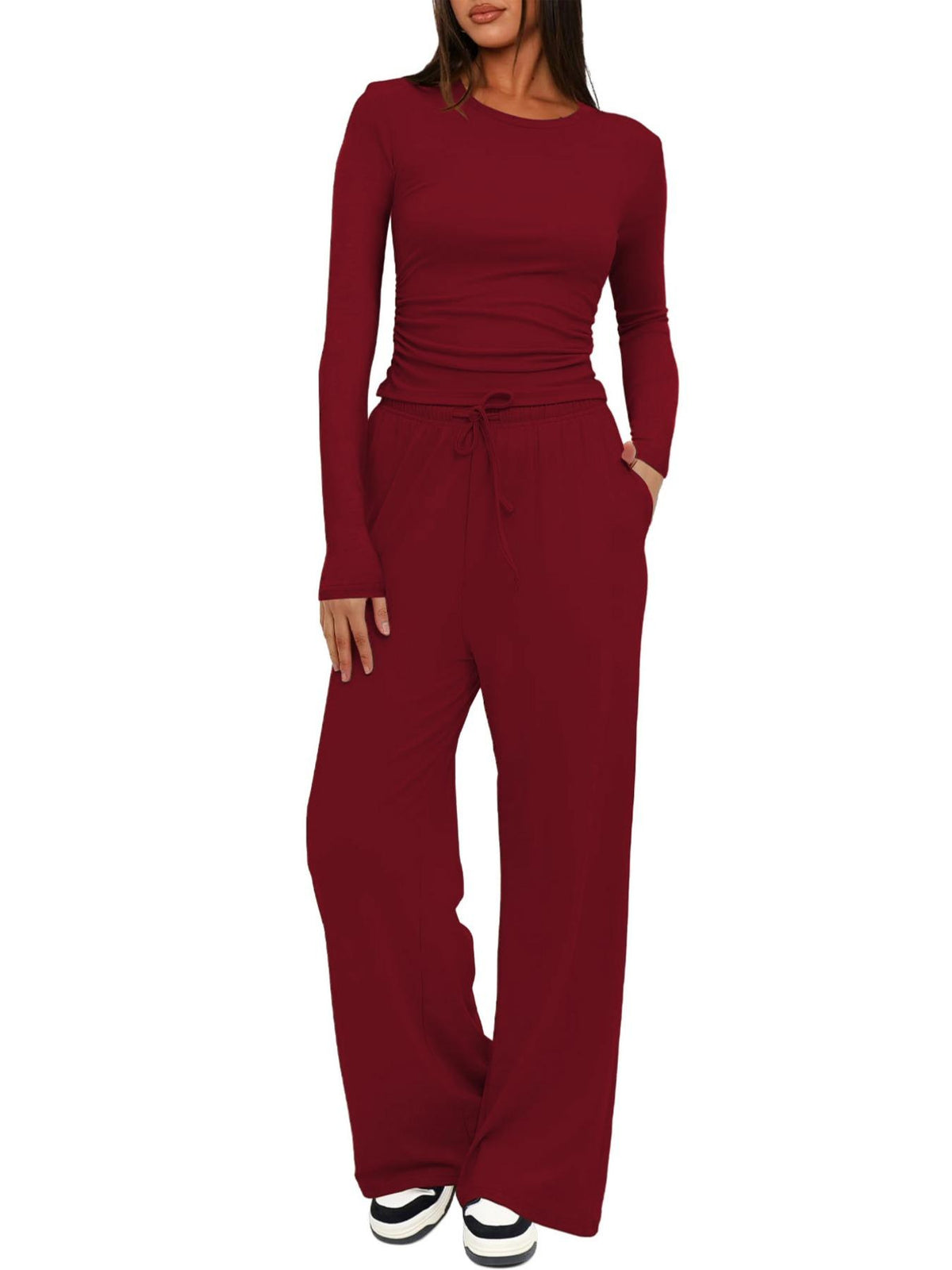Avenue Long-Sleeve Two-Piece Set