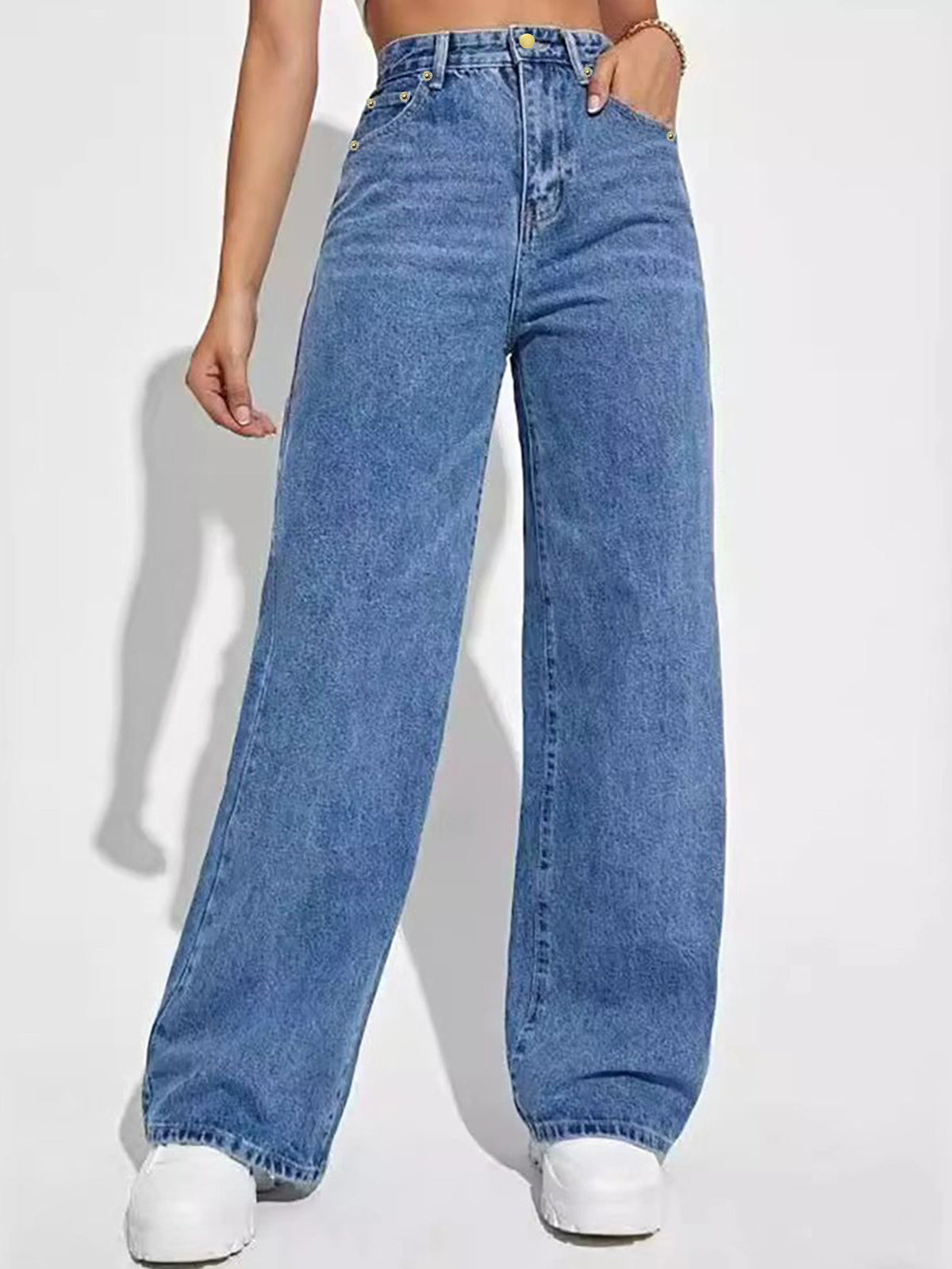Rivière Relaxed Straight Jeans