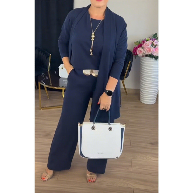 Monaco Three-Piece Knit Set