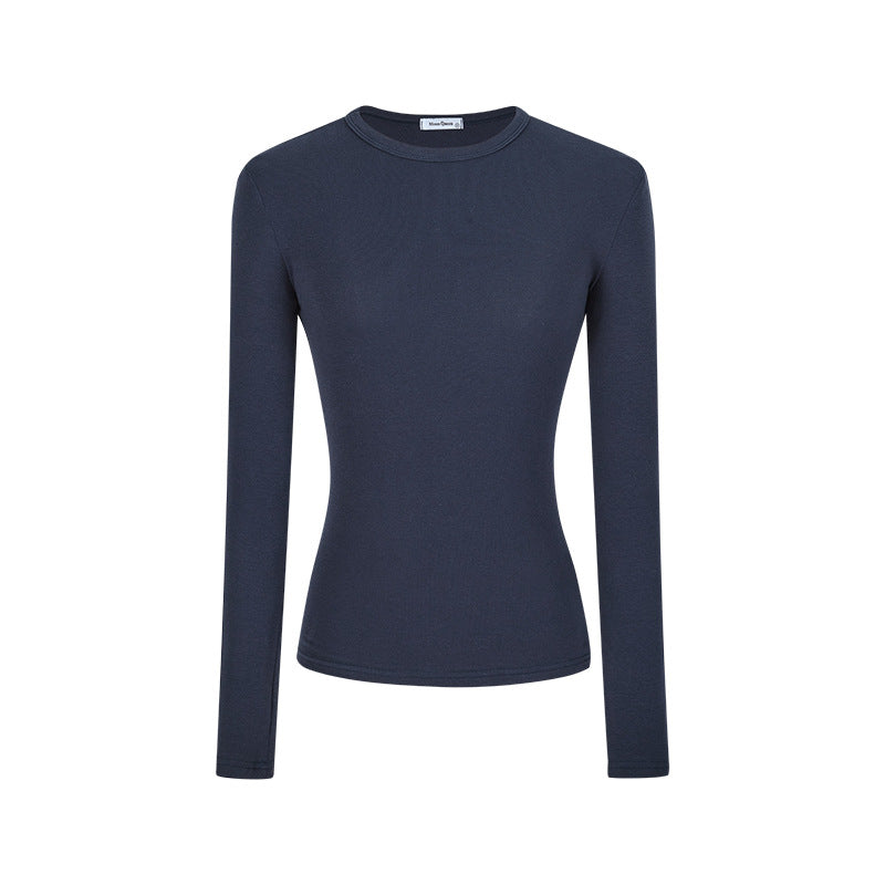 Essential Embroidered Long-Sleeve Tee
