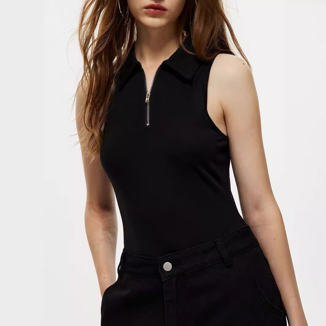 Mila Sleeveless Knit Jumpsuit