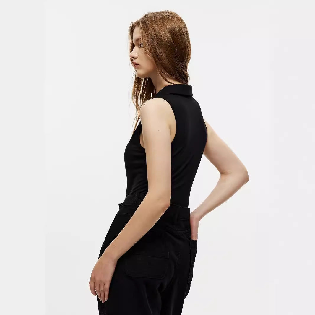 Mila Sleeveless Knit Jumpsuit